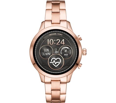 michael kors mkt5046 smartwatch damenuhr roségold runway|Michael Kors.